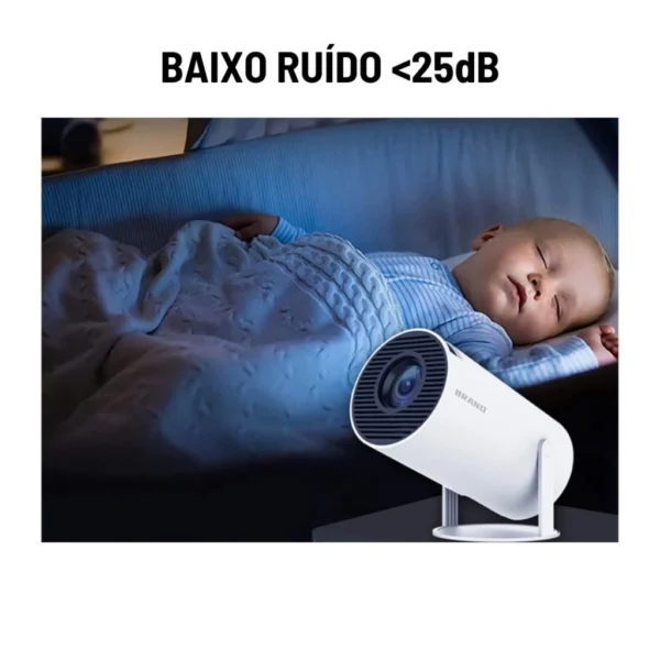 Projetor 4K, HD, 150 Polegadas - Celular, Tv B0x, Xbox, PS, Pc, Wifi HY300 - Image 7